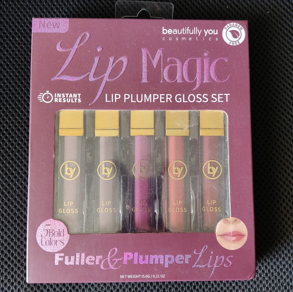Lip Magic Plumper Gloss Set - Bold Colors